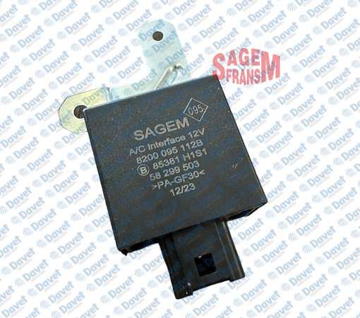 SAGEMFR 210268 Klima Kontrol Role Renault Kangoo Ii Clio Ii Dacia Logan 8 Fis